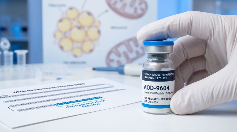 AOD-9604 Research: What Studies Show About This HGH Fragment