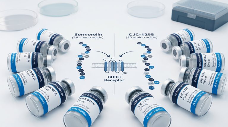 Sermorelin vs CJC-1295: What Research Shows About Each GHRH Analog