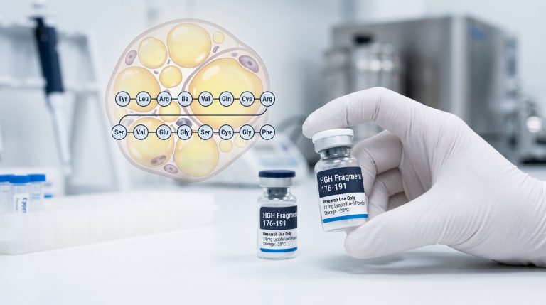 HGH Fragment 176-191 Research: Adipocyte Biology and Lipid Studies
