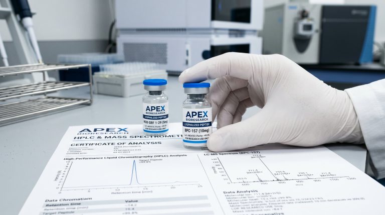 Peptide Purity Testing: What HPLC and Mass Spec Confirm
