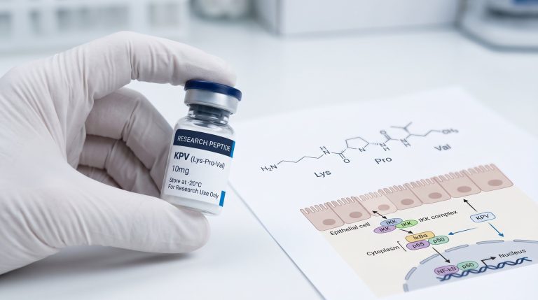 KPV Peptide Research: Anti-Inflammatory Pathways and Intestinal Studies