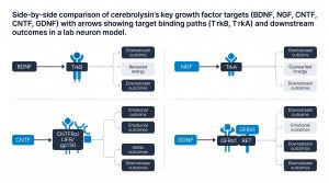 Cerebrolysin neuropeptide mixture research infographic, Next Level Pharm