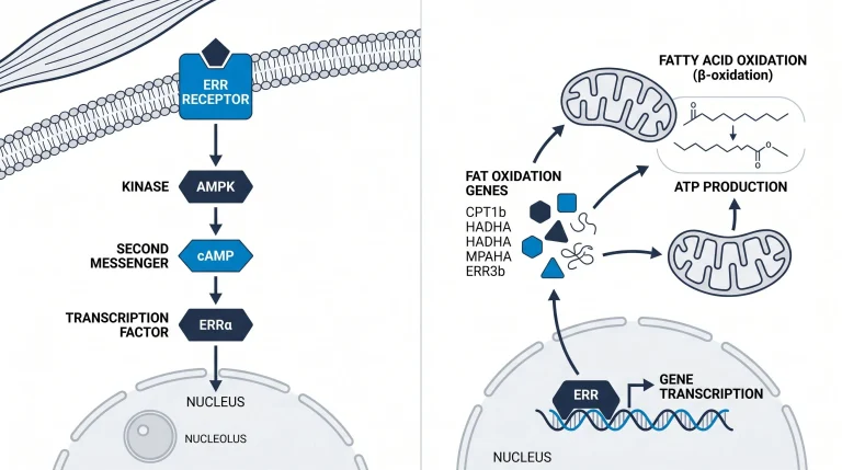 SLU-PP-322 activating ERR nuclear receptor in muscle cell turning on fat oxidation genes
