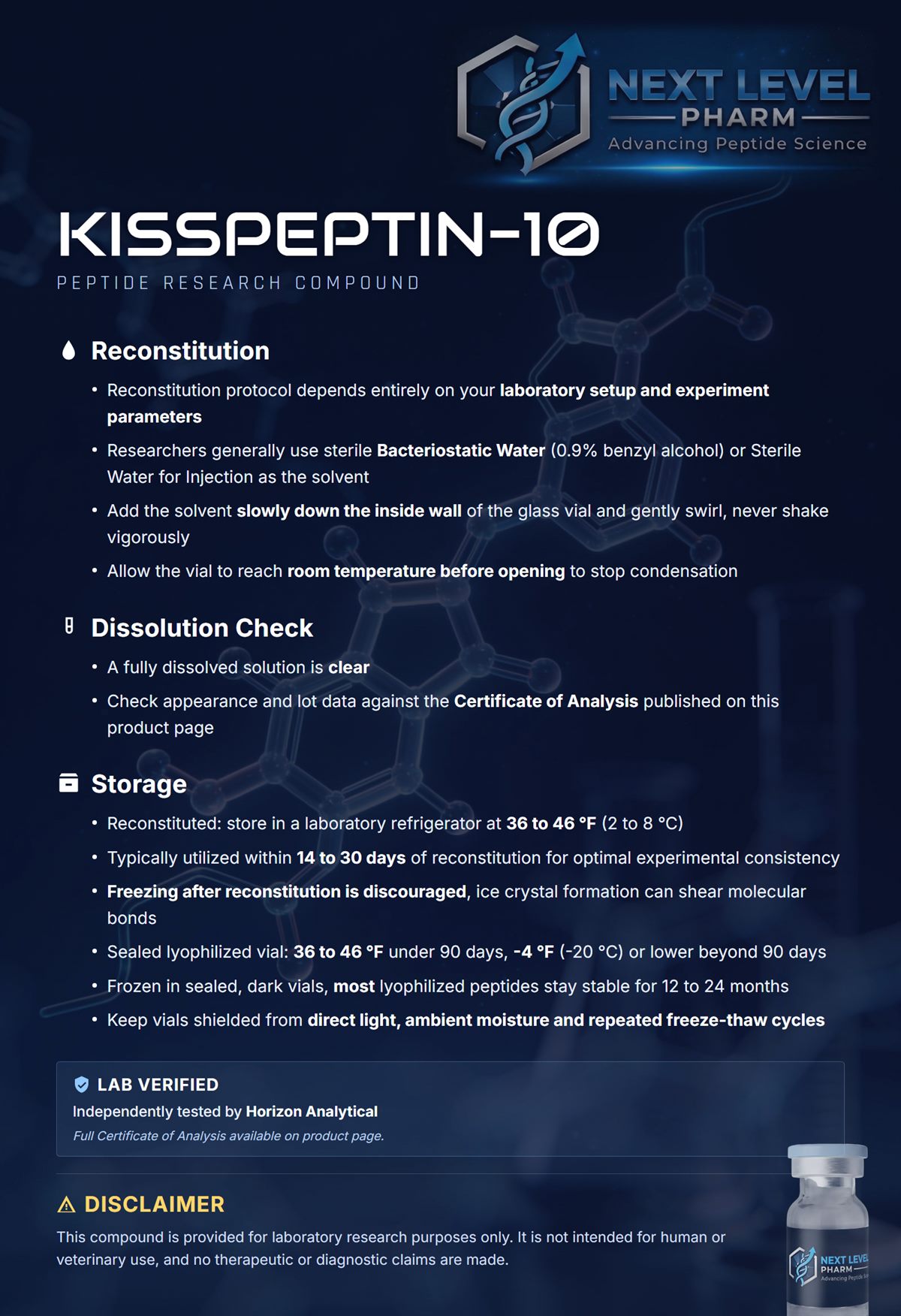 Kisspeptin-10 - Image 2