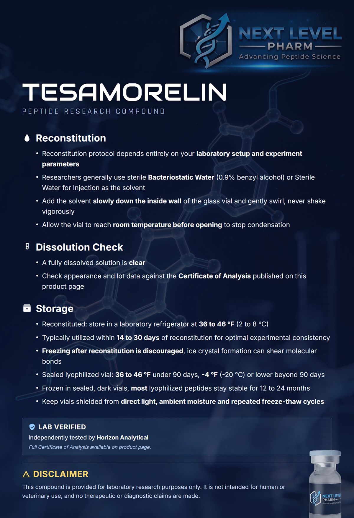 Tesamorelin - Image 2