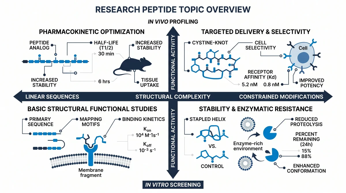 Autophagy Pathways in Peptide Research Explained — research infographic