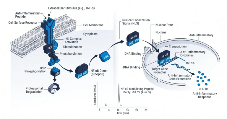 NF-κB Pathway and Anti-Inflammatory Peptide Research