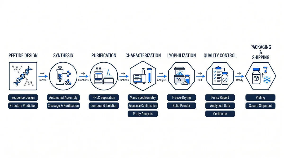 NF-κB Pathway and Anti-Inflammatory Peptide Research — research infographic