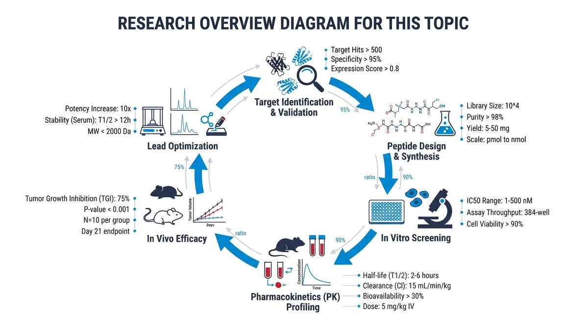 Peptide Research in Cell Line Models: What Studies Use — research infographic