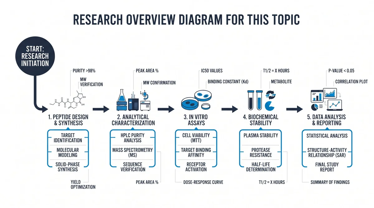 Residual Solvent Testing in Peptide Manufacturing — research infographic
