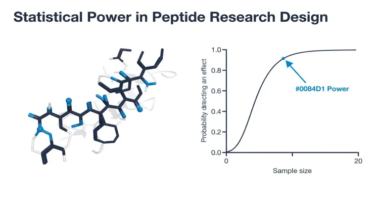 Statistical Power in Peptide Research Design
