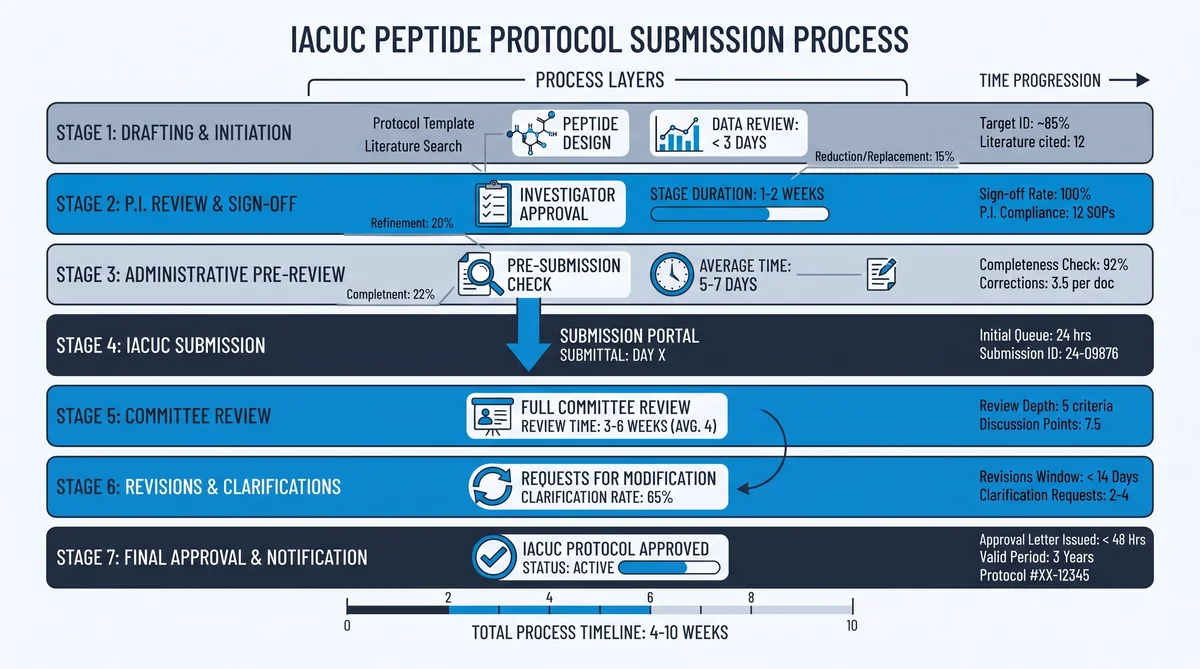 IACUC Peptide Animal Research: Protocol Design — research infographic