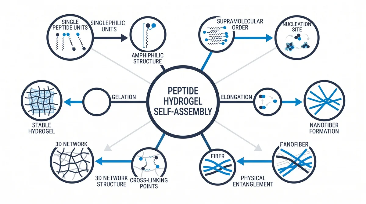 Peptide Gel Formulation Research: Hydrogel Delivery Studies — research infographic