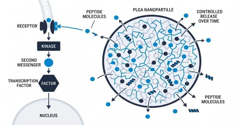 PLGA Nanoparticle Peptide Research: Controlled Release