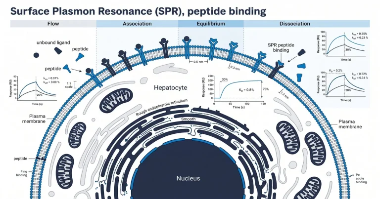 Surface Plasmon Resonance Peptide Binding Research
