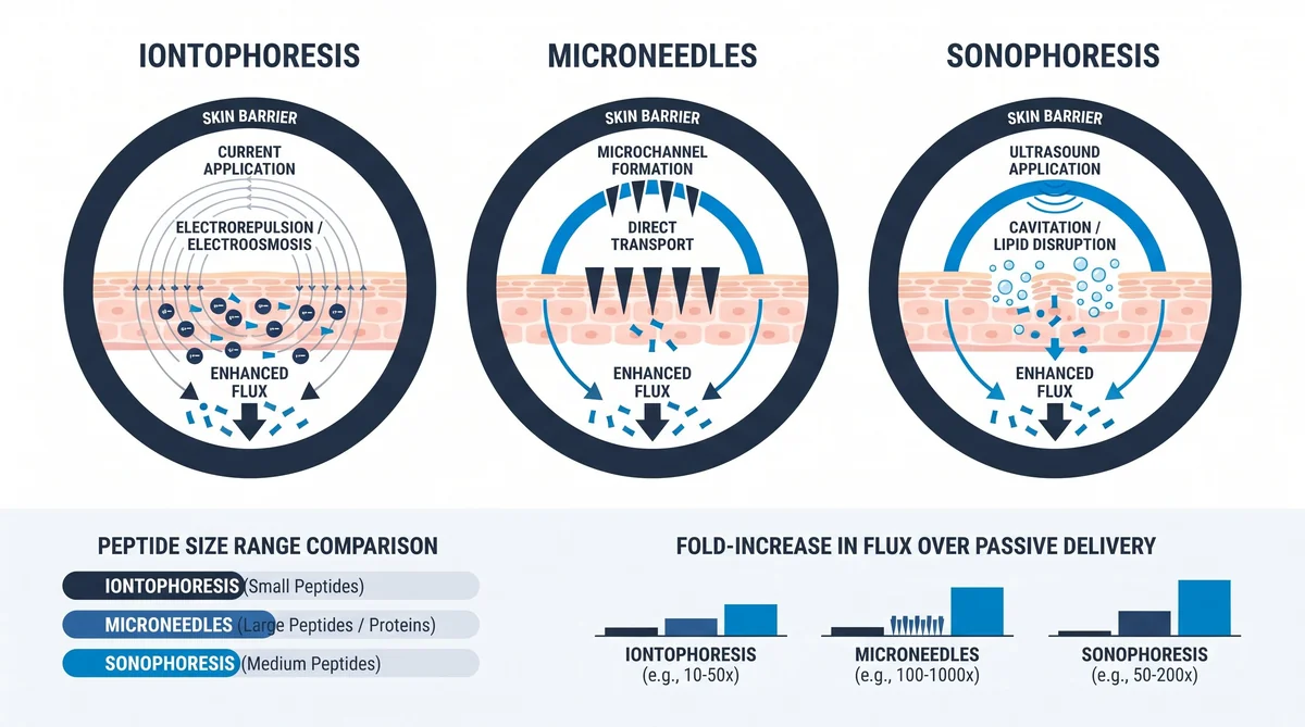 Transdermal Peptide Delivery Research: Skin Permeability — research infographic