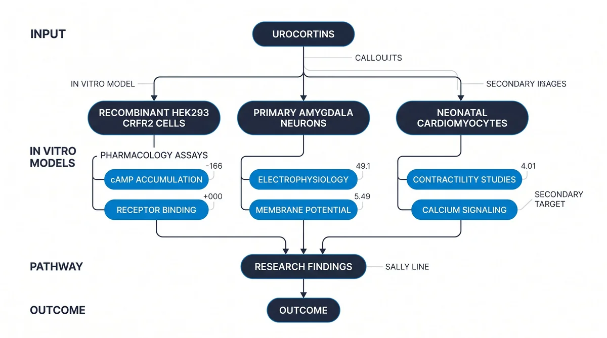 Urocortin Peptide Research: CRF Type 2 Receptor research infographic