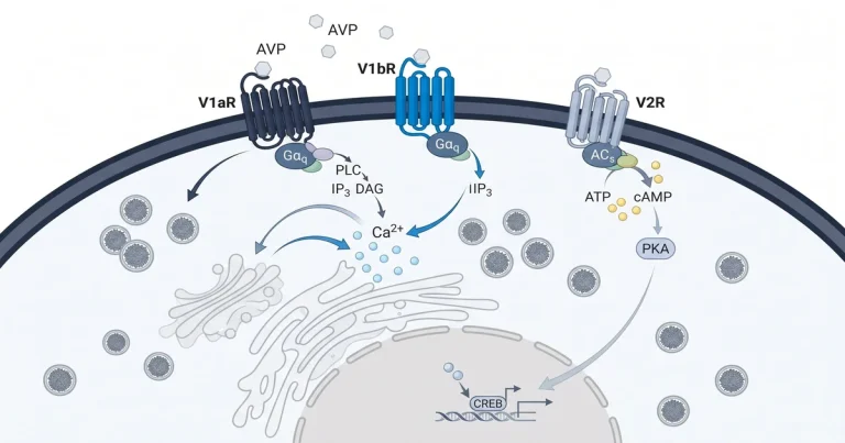 Vasopressin Peptide Research: AVP Receptor Mechanism